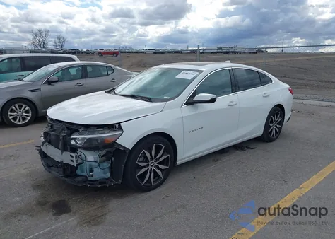 2016 Chevrolet Malibu 1Lt из США, поврежденный, VIN 1G1ZE5ST9GF182259